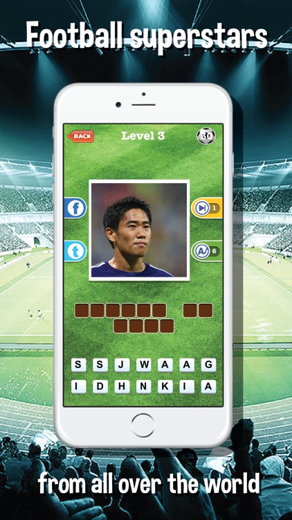 Guess who's the football players quiz app - Top footballer stars trivia game for real soccer fan