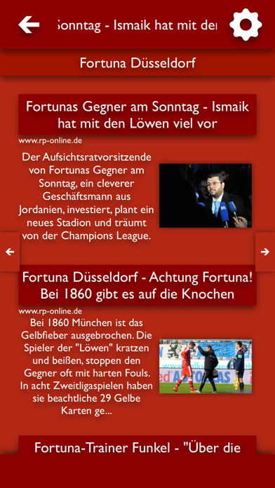 Screenshot #2 pour Alle Nachrichten - Fortuna Düsseldorf Ausgabe