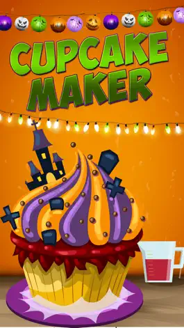 Game screenshot Cupcake Maker Story:Halloween kitchen Cooking game mod apk