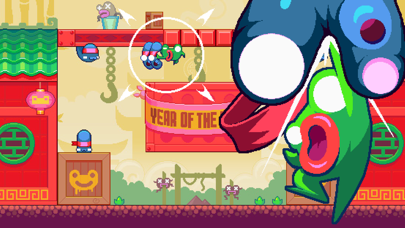 Screenshot from Green Ninja: Year of the Frog