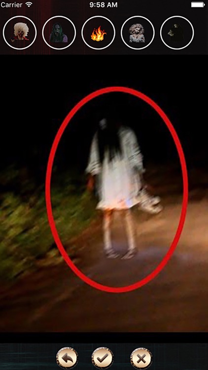 Ghost in Picture Camera : Scary Ghosts Stickers