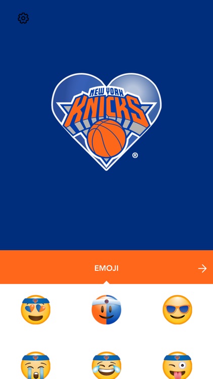 NY Knicks Emoji Keyboard