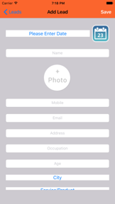Lead Management Systems for iPhone screenshot