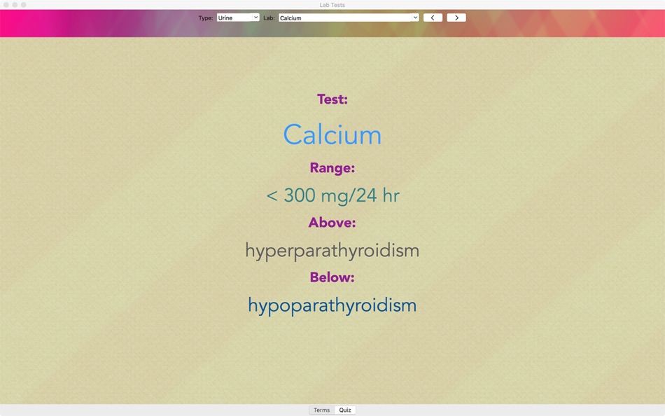 Lab Tests - 1.0 - (macOS)