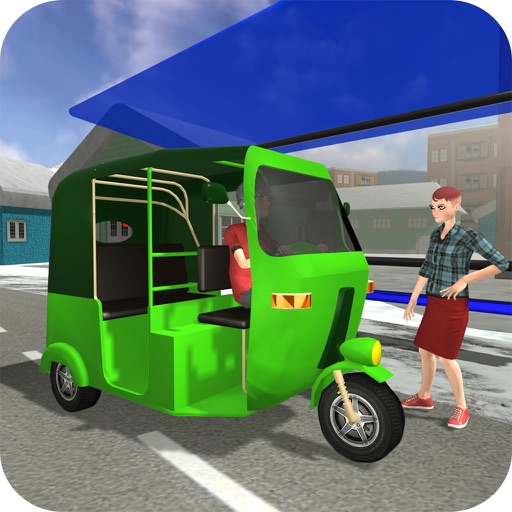 Xtreme Auto Rickshaw Driving:Snow City Tuk Tuk Sim Icon