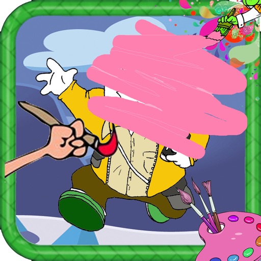 Coloring Page For Kids Game Peter Griffin Version iOS App
