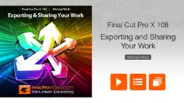Game screenshot Course For Final Cut Pro X - Exporting and Sharing mod apk