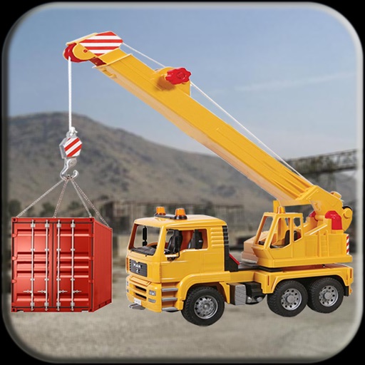 Transporter Crane Truck Drive Games icon