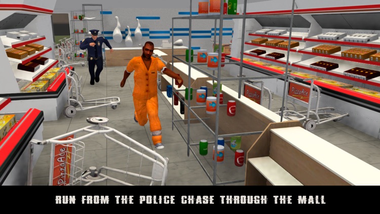 Vegas Supermarket Gangster Escape 3D