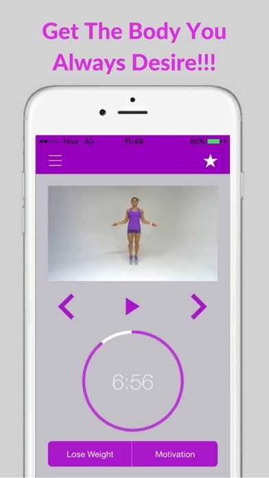 Jump Rope Workout and Jumping Training Exercises Screenshot
