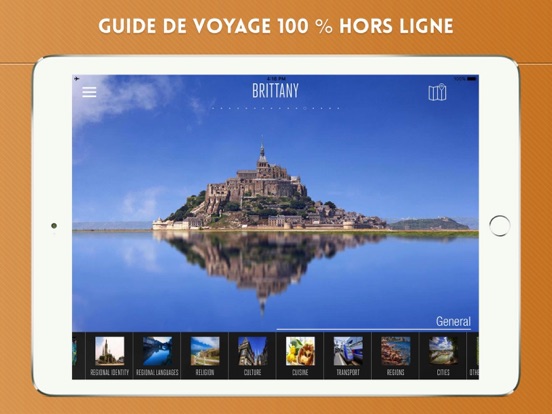 Screenshot #4 pour Bretagne Guide de Voyage avec Carte Offline