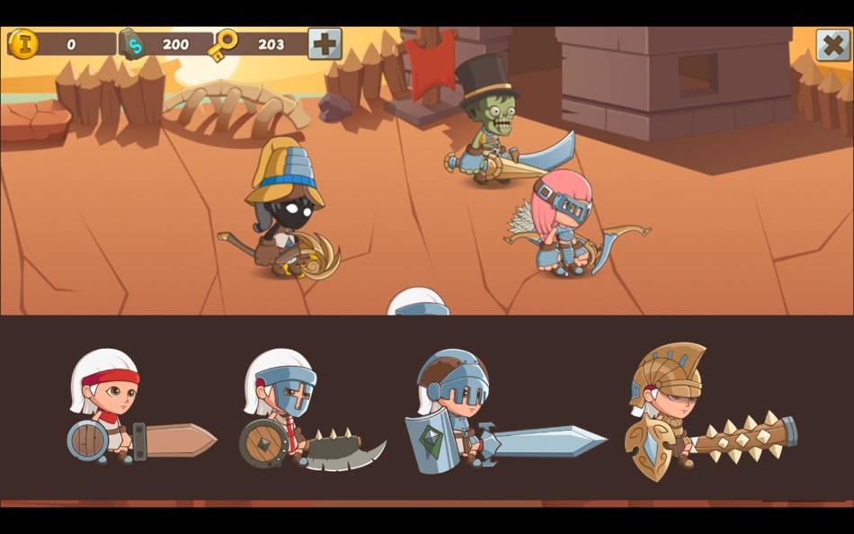 #4. Tiny Heroes for Mac OS X (macOS) By: Xing Xing