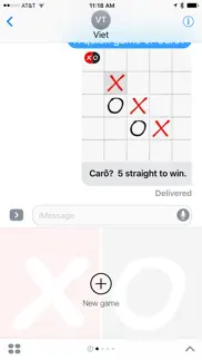 carô - a turbo-charged tic tac toe for imessage iphone screenshot 1