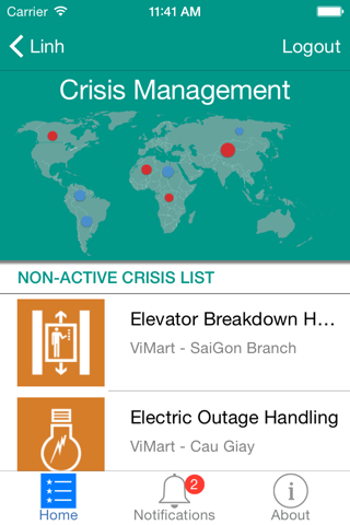 Crisis Management System screenshot 3