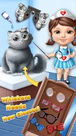 Game screenshot Sweet Baby Girl Cat Shelter – Pet Vet Doctor Care apk