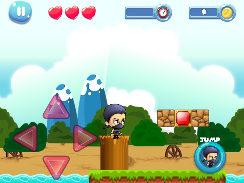 Aventura de la selva ninja juegos niños 7 años screenshot 7