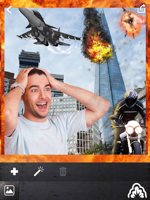 Action Movie Effects for Pictures – Cool Photo Montage Maker with Special Camera FX Free iPad screenshot