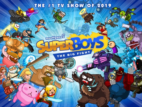 Super Boys - The Big Fight iPad app afbeelding 1