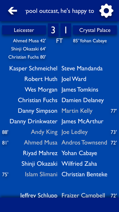 Screenshot #3 pour All The News - Leicester City Edition