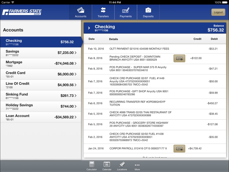 Farmers State Bank IA for iPad