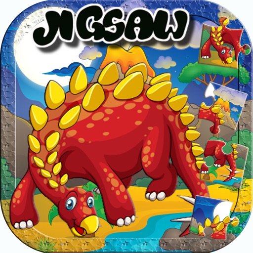 Dinosaur Jigsaw for Preschool Bedtime Activities icon