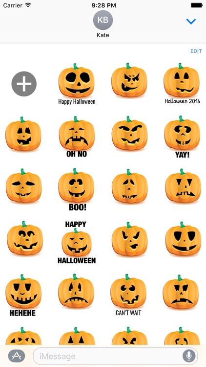 Halloween Pumpkin Jack O Lantern - Sticker Maker