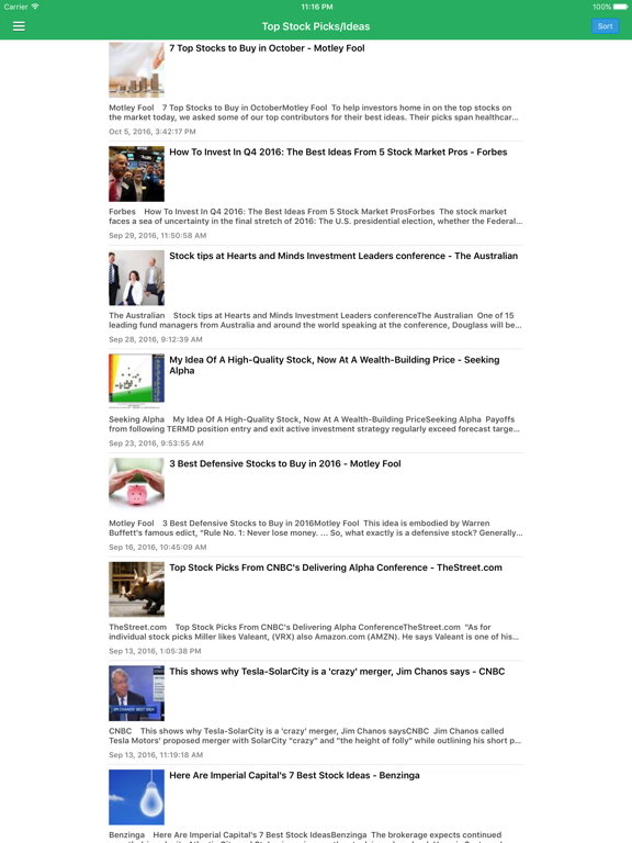 Screenshot #6 pour Stock Market Today Free - Latest News & Updates