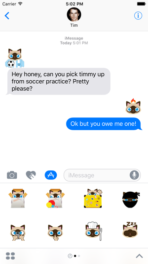 Catmoji - Cat Sticker Pack for Cat Lovers(圖2)-速報App