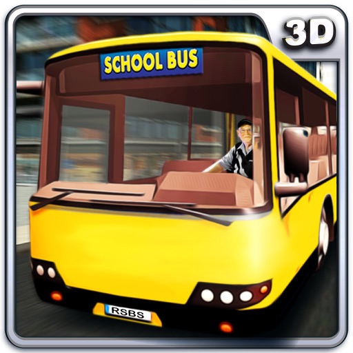 Real School Bus Simulator – Steer heavy vehicle icon