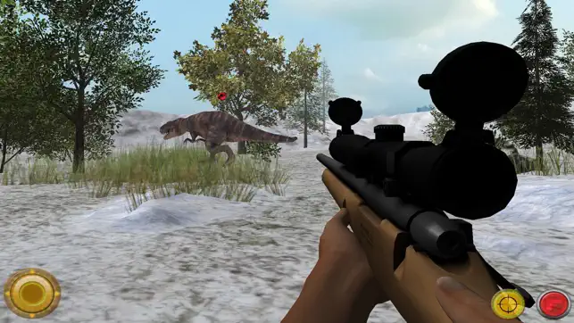 Captura de Pantalla 2 Dinosaur Hunter: Jurassic Simulator 3D iphone
