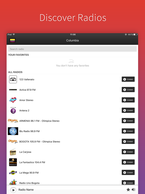 Screenshot #4 pour Radio Colombie - Radios COL - FREE