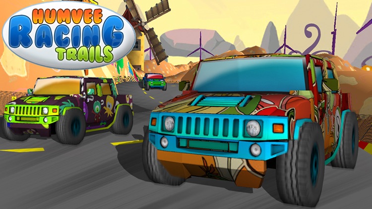 Hamvee Racing Trail- Monster Truck Racing for Kids