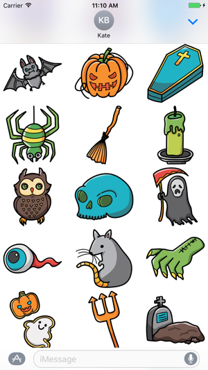 Happy Halloween Doodle Stickers(圖3)-速報App