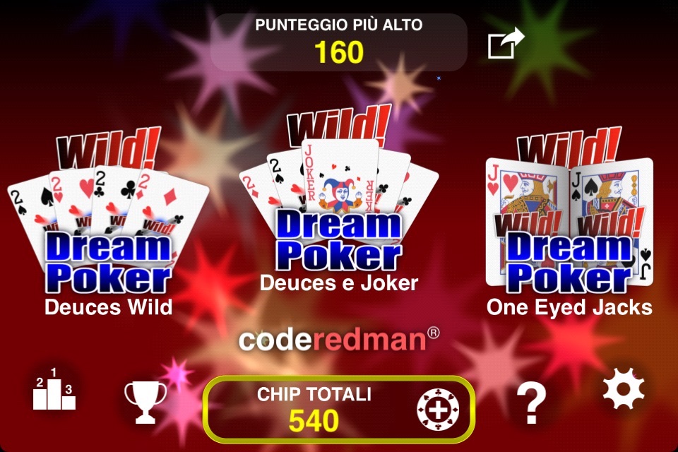 Wild Dream Poker - Deuces Wild screenshot 3