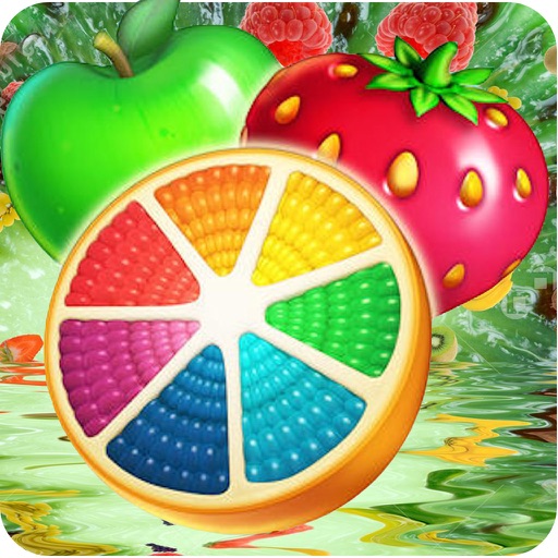 Fruit Garden Smasher -Swipe Drawpipe Bump Puzzle Icon