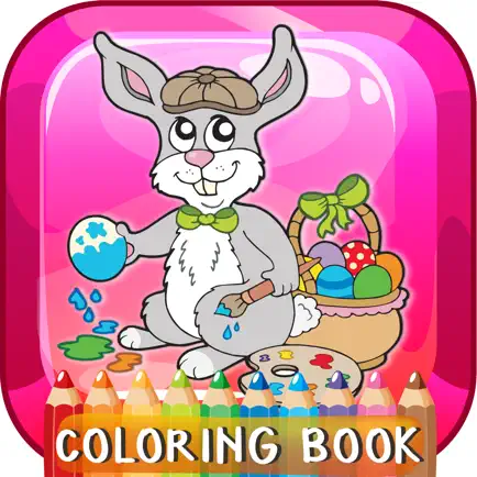 Happy Easter Книжка-раскраска: Обучающие игры бесплатно для детей и малышей! Читы