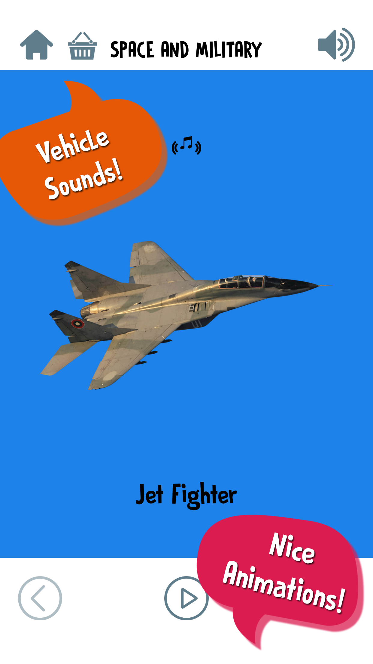 First Words for Baby: Vehicles screenshot 5