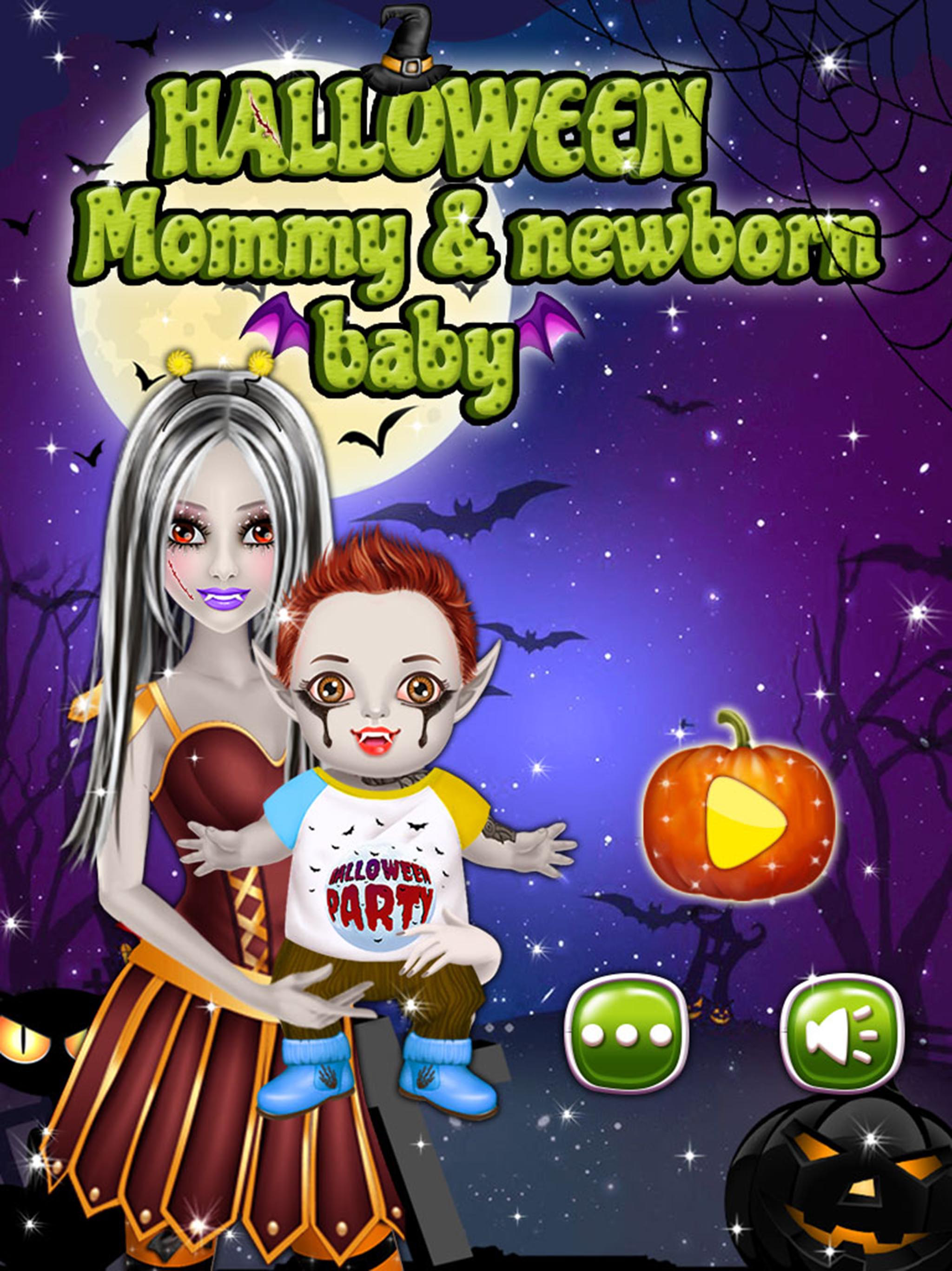 Halloween Mommy & Newborn Baby - Kids Game screenshot 6