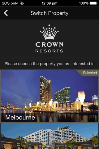 Crown Resorts screenshot 2