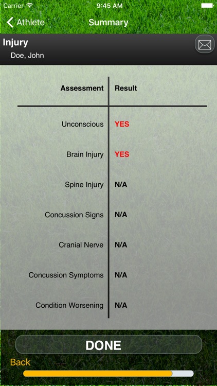 Concussion Assessment & Response: Sport Version screenshot-3