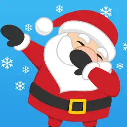 Dabbing Santa Photo Editor with Christmas Stickers app icon