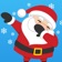 Dabbing Santa Photo Editor with Christmas Stickers app icon - Entertainment app for iPhone