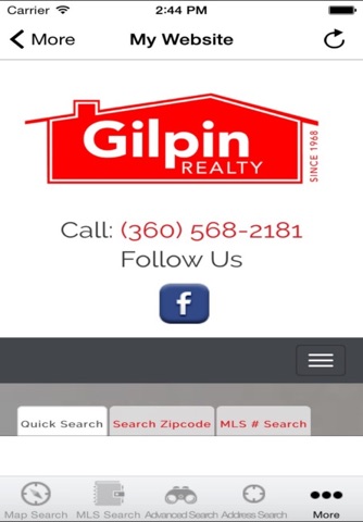 Gilpin Realty Inc screenshot 2