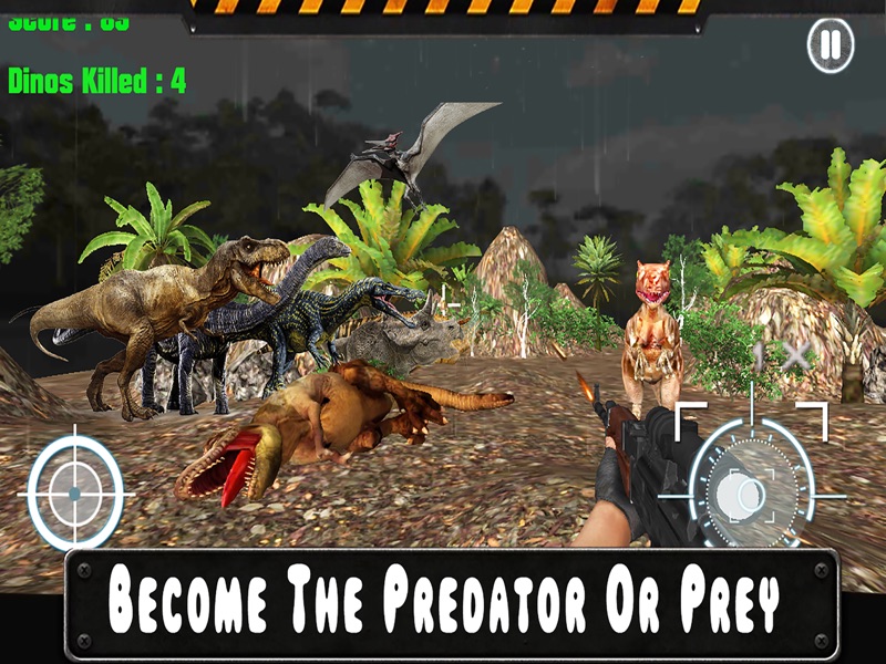 Jurassic Sniper Rex Hunter - Dinosaur Mammoth Park screenshot 9