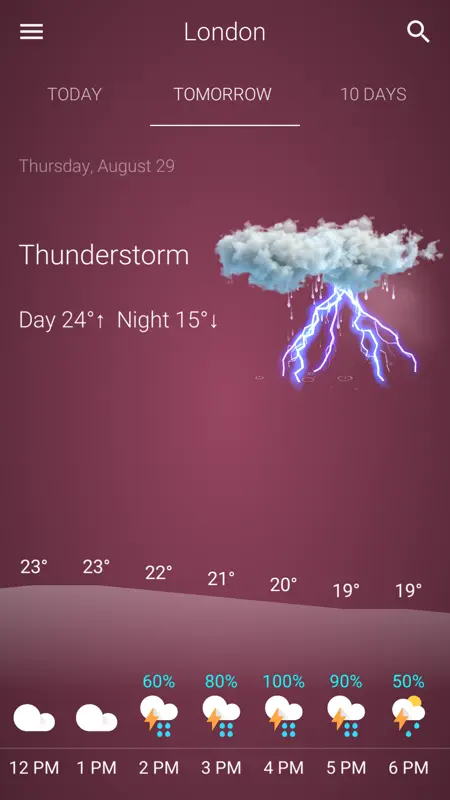 Weather: UK screenshot 3 of 5