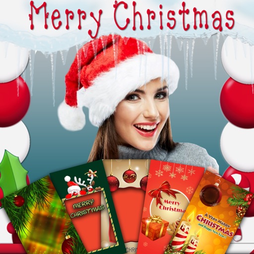 Merry Christmas Free Greeting e.Card Photo Frame.s icon