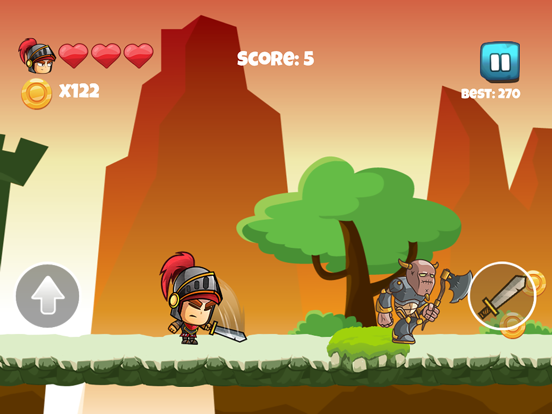 Castle Run - Endless Clash of Knight and Warriors iPad screenshot