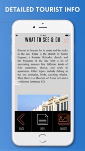 Biarritz Travel Guide with Offline City Street Map screenshot #3 for iPhone