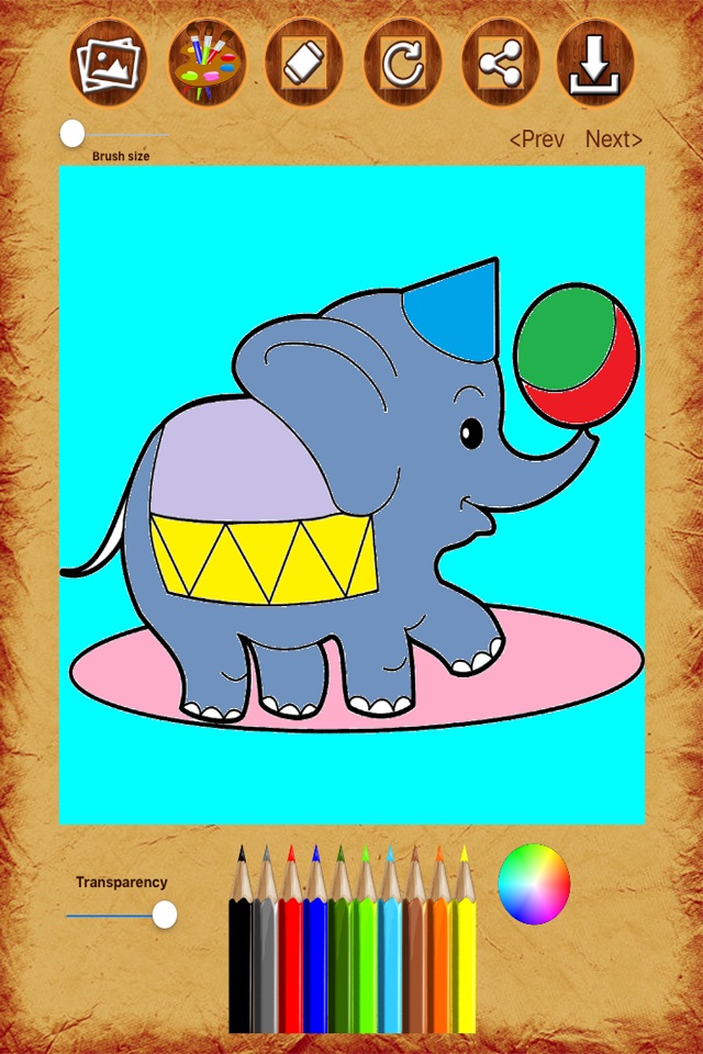 Kids Drawing Worksheet - Free Drawing Pad for toddler and preschool screenshot 4