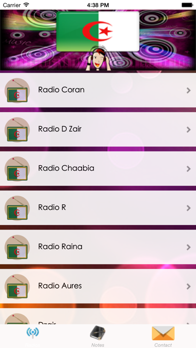 Screenshot #1 pour A+ Algerian Radios - Algerie Radio - Coran Radios